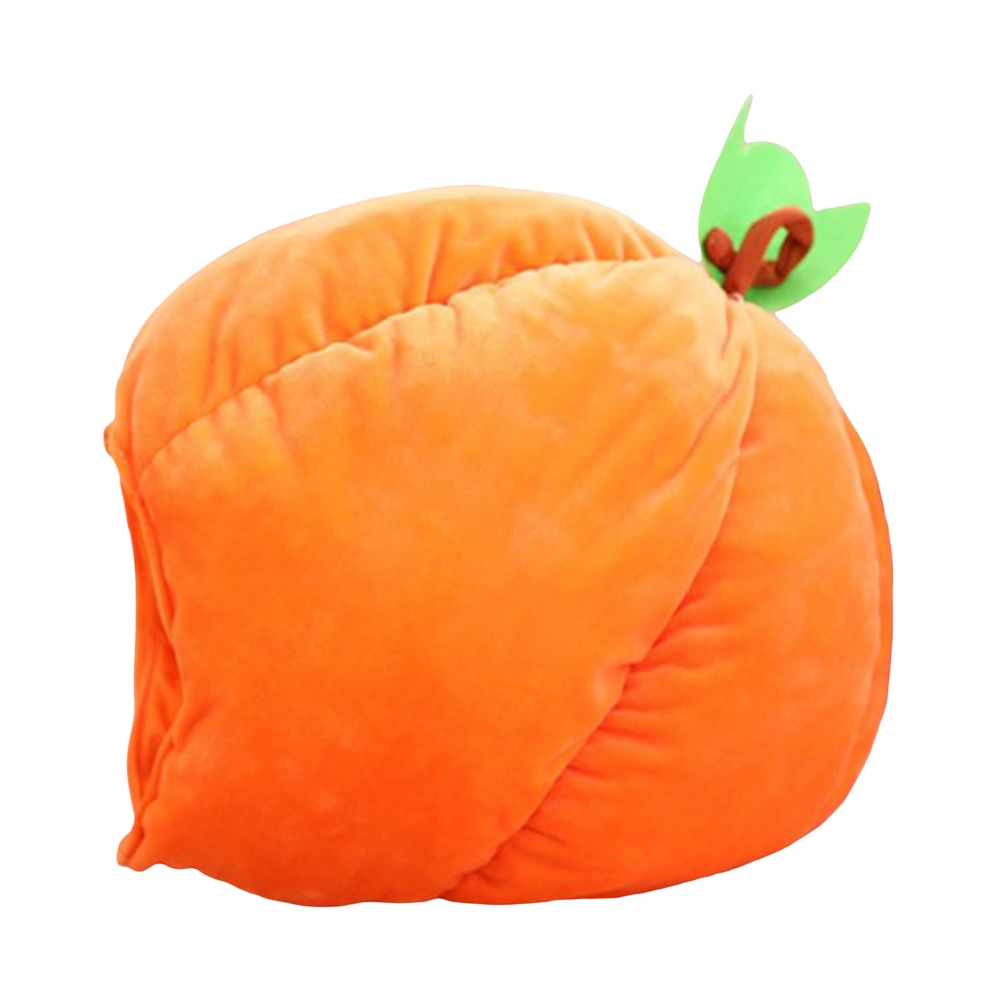 Adorable Plush Pumpkin Beanie Hat and Scarf Set for Adults Fun Halloween Costume Accessories for Men and Women Festive Party
