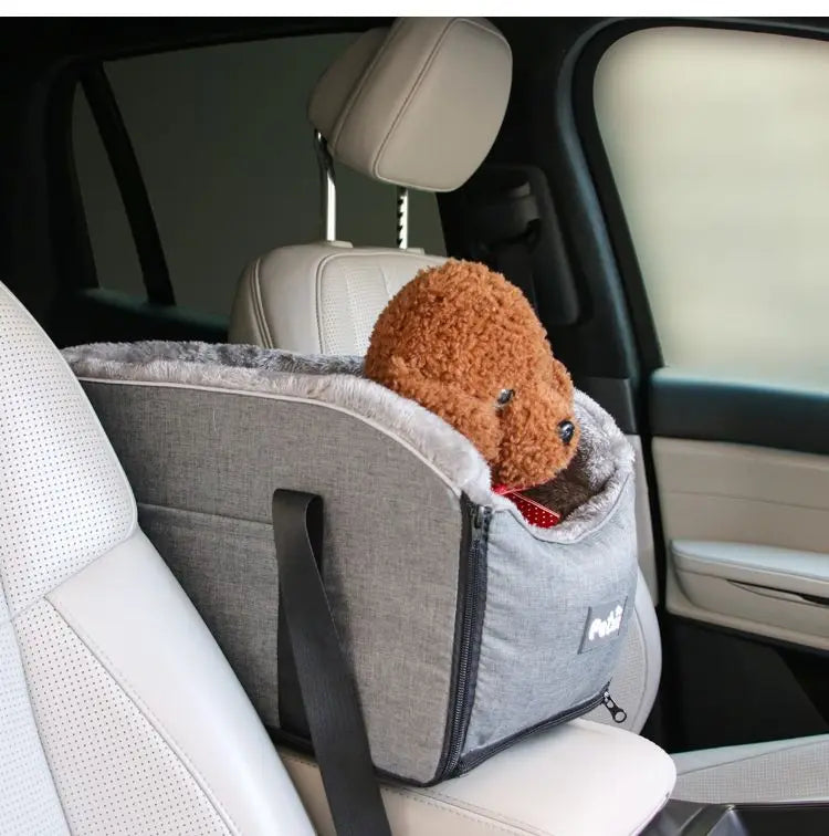 Portable Car Safety Pet Seat for Small Dogs Cat Travel Central Control Cat DogBed Transport Dog Carrier Protector Dog Bags