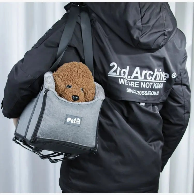 Portable Car Safety Pet Seat for Small Dogs Cat Travel Central Control Cat DogBed Transport Dog Carrier Protector Dog Bags