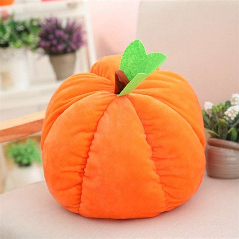 Adorable Plush Pumpkin Beanie Hat and Scarf Set for Adults Fun Halloween Costume Accessories for Men and Women Festive Party