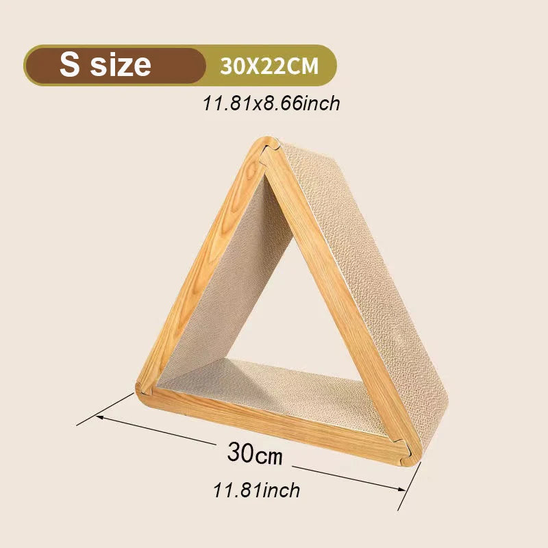 Cat Crapers Cat Tower Scratcher For Cats Combined Triangular 3 In 1 Scratching Post for Cats Multipurpose Cats Pet Products