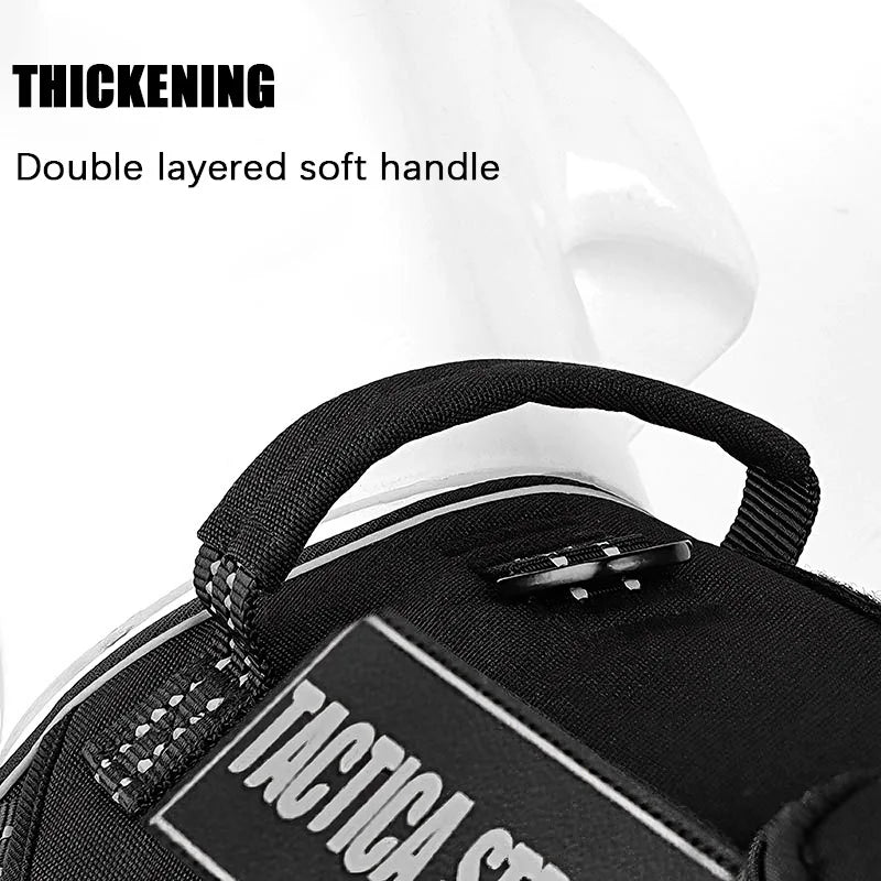 Dog Leash Tactical Dog Chest And Back Large Dog Pet Chest And Back Strap Explosion-Proof Charging Dog Traction Rope