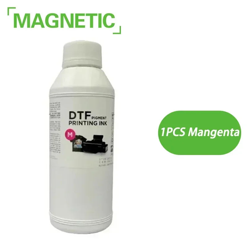 1000ML DTF Ink Direct Transfer Film Heat Transfer For Epson I3200 P800 L1800 1390 L800 L805 1430 3880 PET Film Ordinary Quality