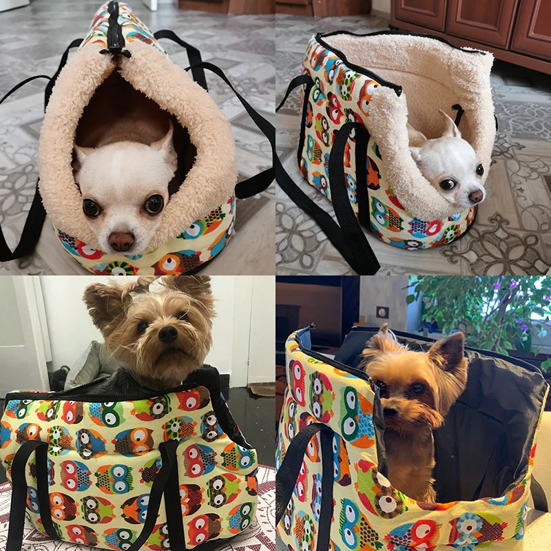 Soft Pet Small Dogs Carrier Bag Dog Backpack Puppy Pet Cat Shoulder Bags Outdoor Travel Slings For Chihuahua Dog cat Products