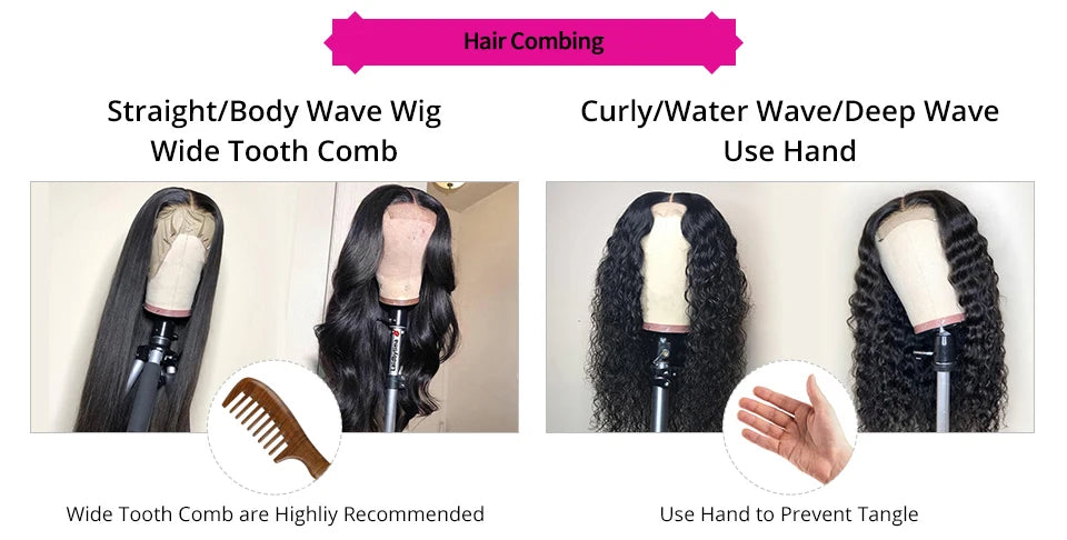 Smooth Straight Human Hair Lace Frontal Wig Straight 13x4 13x6 360 Full Lace Front Wigs Human Hair Brazilian Remy Hair 200%