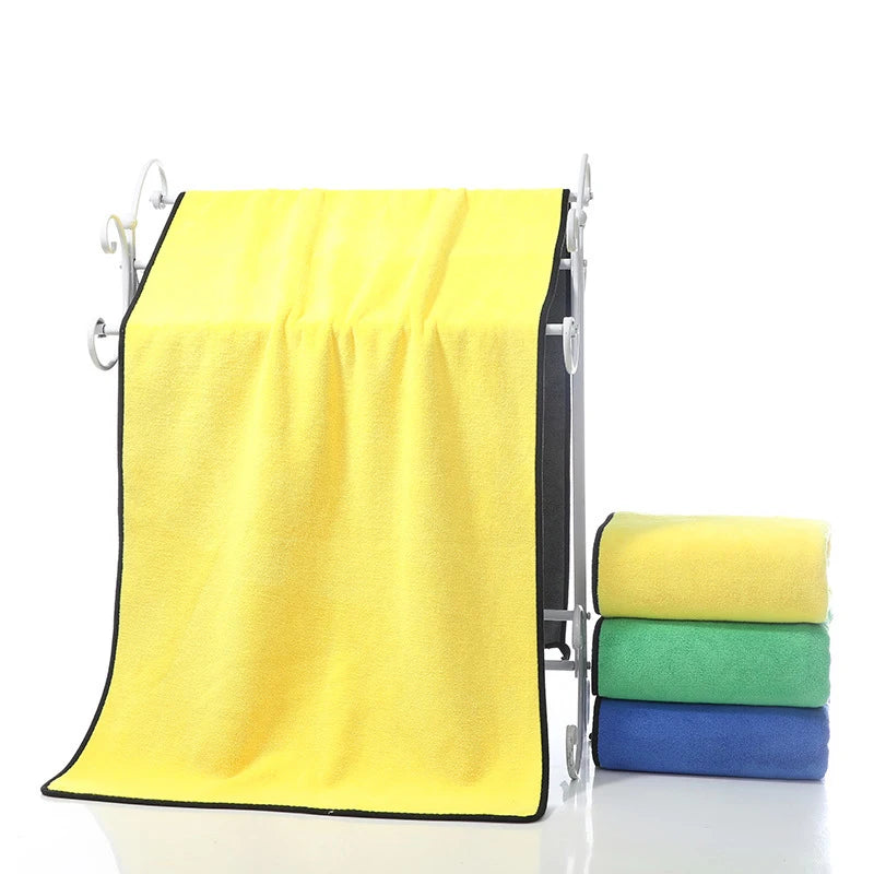 Pet Towel Bath Absorbent Towel Soft Lint-free Dogs Cats Bath Towels Absorbent Quick-drying Small ThickTowel Special Pet Products