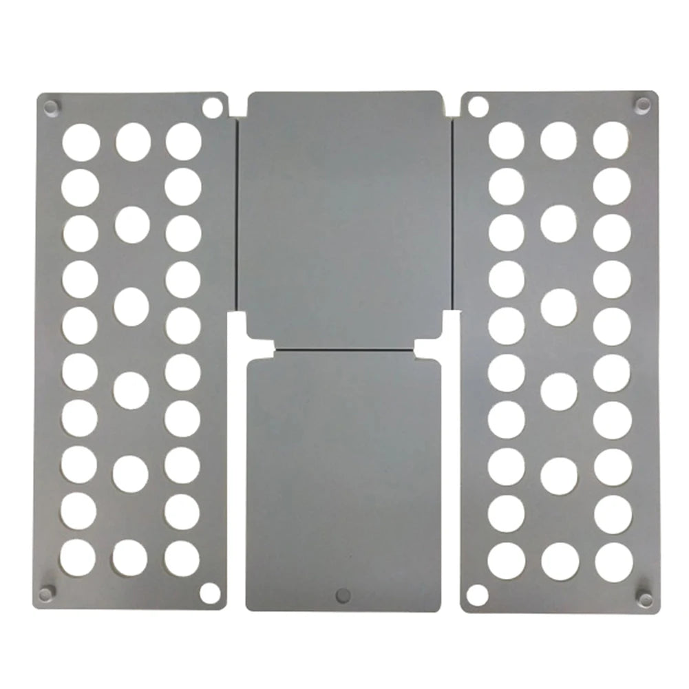 Quick Clothes Plastic Folding Board Household T Shirts Adult Kids Adjustable Cloth Holder Organziers for Home Quick Storage Tool