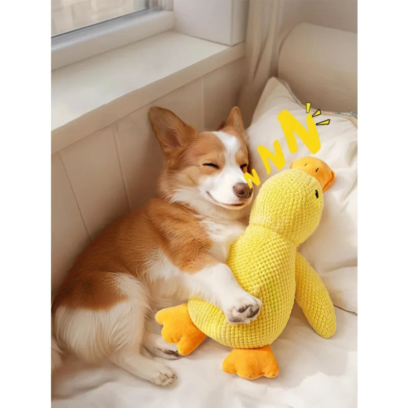 Dog Toys Plush Dog Vocalizable Toys Assortment  Animal PetToy For Medium Large Dogs Stuffed Puppy ChewToy Cute pet CompanionGift