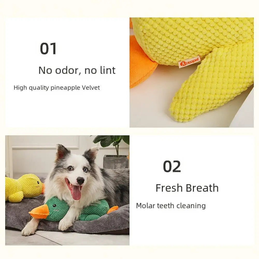 Chew Resistant Dog Toy Dental Cleansing Large Canine Engaging Plush Puppy Relieving Pet Supplies Plaything 2024 New