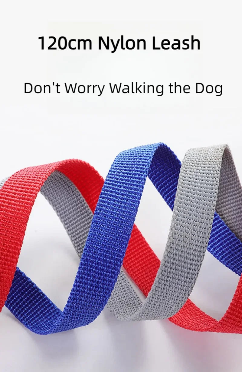 Pet Dog Harness Lead Leather Walking Escape Adjustable Mesh Vest Harness Puppy Collar Suitable For Medium Dog Harness
