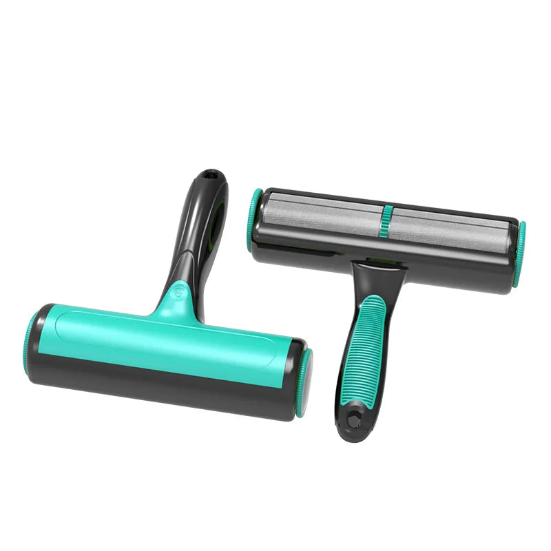 Pet Removes Hairs Cat and Dogs Green Cleaning Brush Fur Removing Animals Hair Brush Couch Sofa Carpets Clothing Combs Supplies