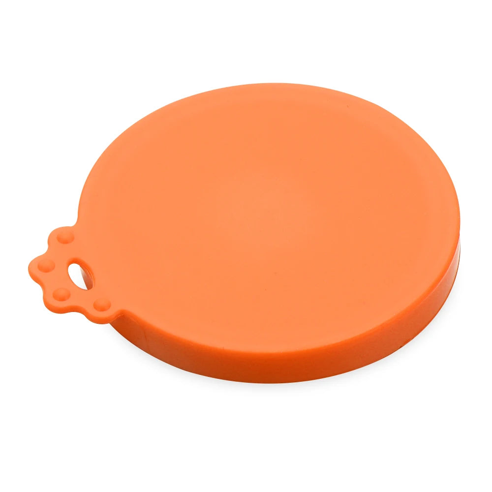 Silicone Canned Lid Sealed Feeders Food Can Lid For Puppy Dog Cat Storage Top Cap Reusable Cover Lid Health Pet Daily Supplies