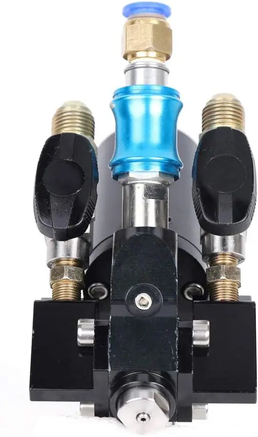 Polyurethane Foam Spray Gun, 35Mpa P2 Pu Polyurea Pouring Air Purge Sprayer 0.2-0.12Mpa High Pressure Self Cleaning Coating