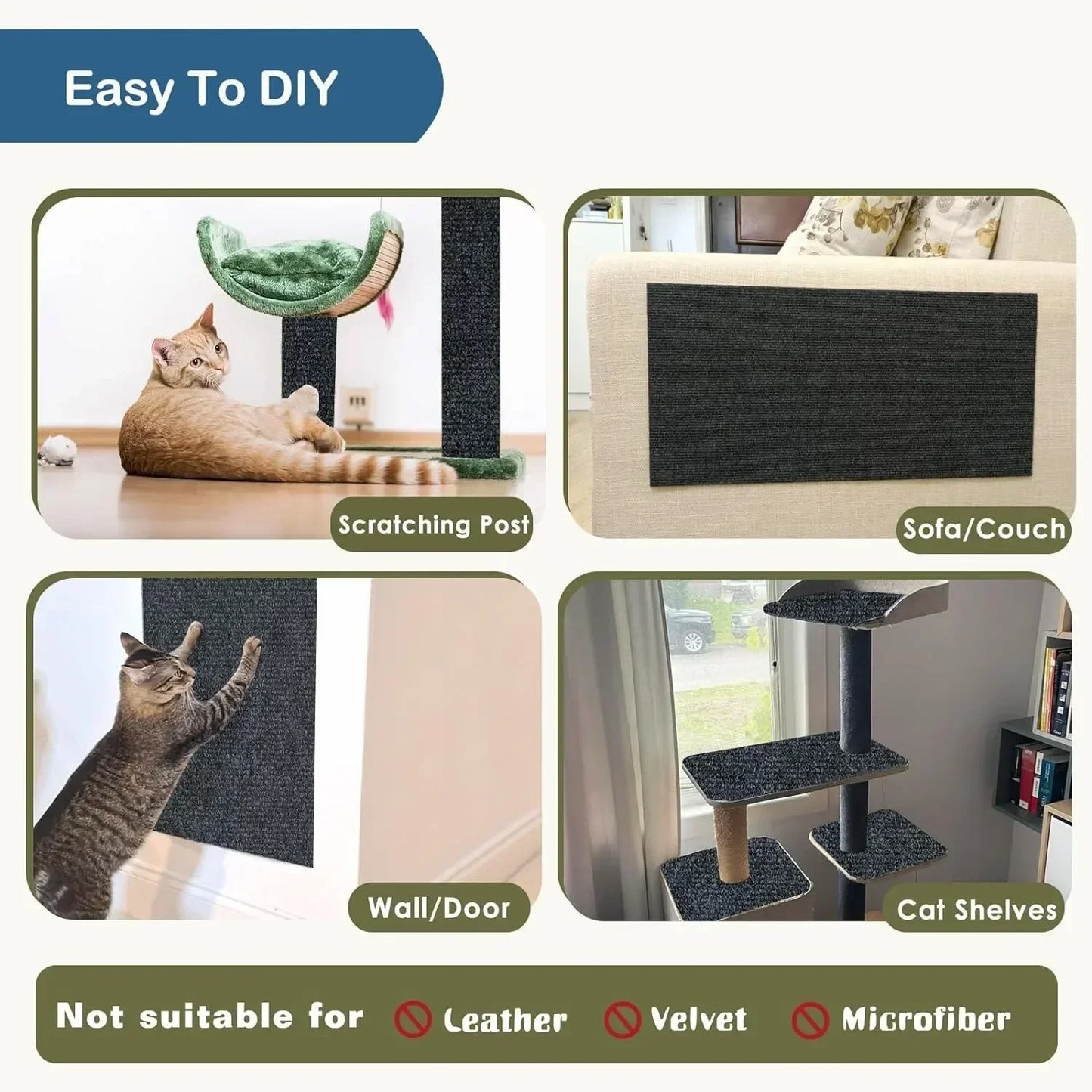 Cat Tree Scraper for Cats Accessories Tower Supplies Pet Products Home Garden