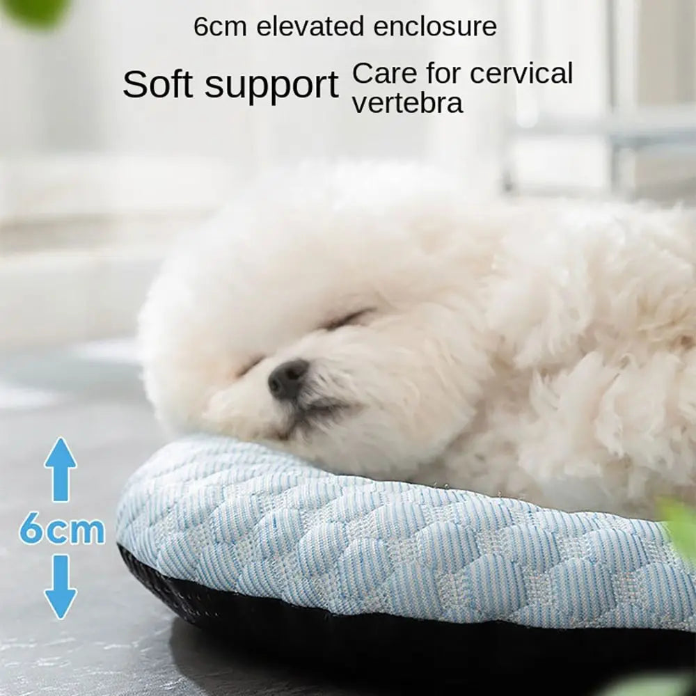 New Pet Cooling Mat Summer Soft Ice Silk Sleeping Pad for Small Animal Dog Cat Moisture-proof Cushion Matress Non-slip