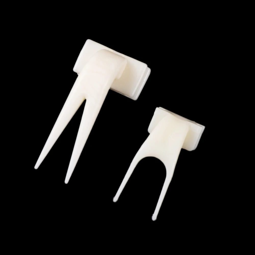 5 Pcs Bird Cage Fruit Fork Parrot Bird Feeder Pet Bird Plastic Food Holder Fruit Snack Fork Feeding Convenient Hamster Feeder