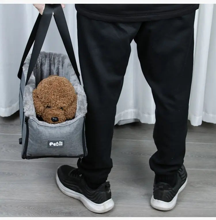 Portable Car Safety Pet Seat for Small Dogs Cat Travel Central Control Cat DogBed Transport Dog Carrier Protector Dog Bags