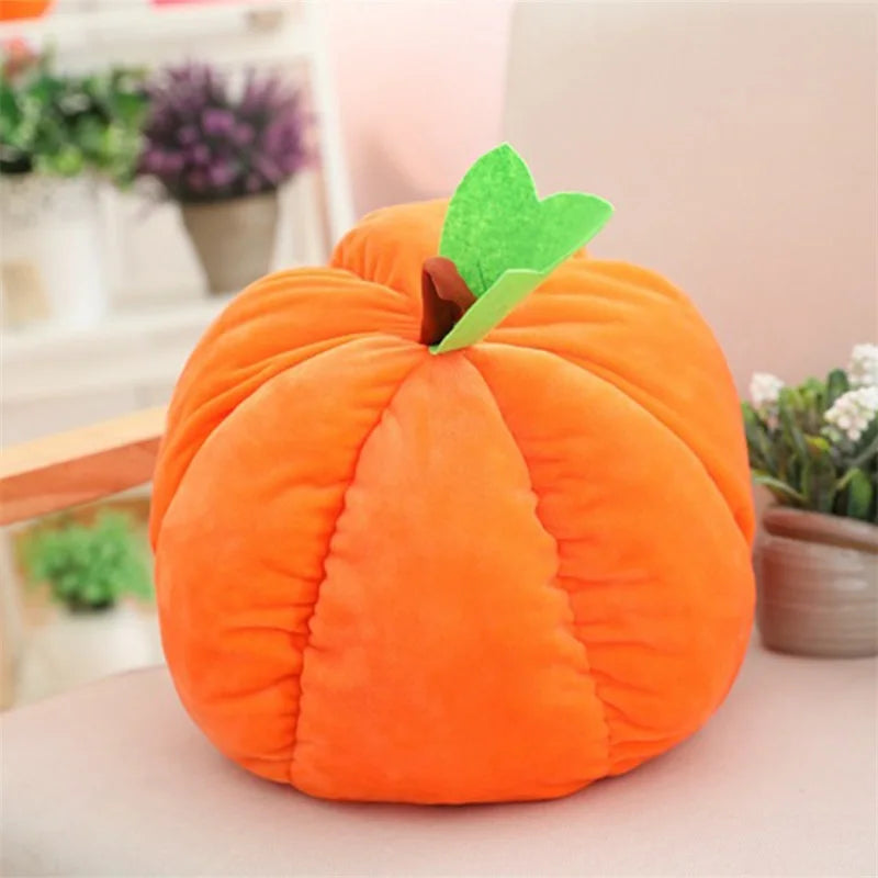 Adorable Plush Pumpkin Beanie Hat and Scarf Set for Adults Fun Halloween Costume Accessories for Men and Women Festive Party