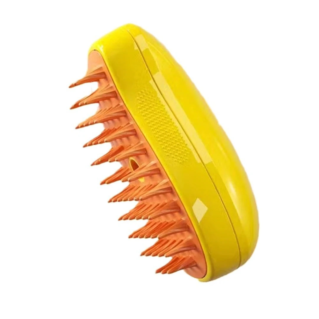 Dog Grooming Comb with Electric Spray Water Spray Kitten Pet Bath Brush Grooming Supplies Soft Silicone Depilation Brush