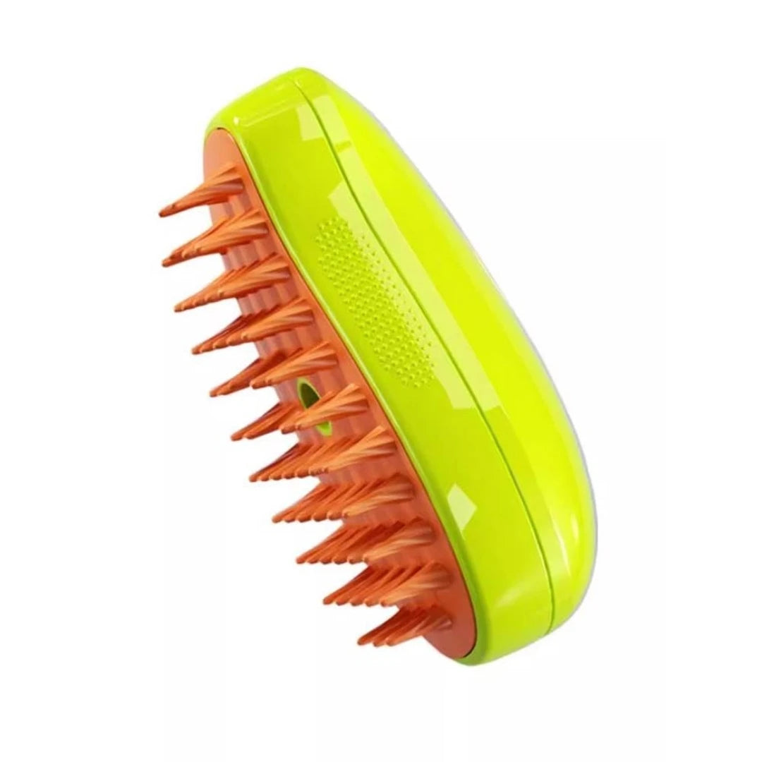 Dog Grooming Comb with Electric Spray Water Spray Kitten Pet Bath Brush Grooming Supplies Soft Silicone Depilation Brush