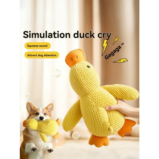 Dog Toys Plush Dog Vocalizable Toys Assortment  Animal PetToy For Medium Large Dogs Stuffed Puppy ChewToy Cute pet CompanionGift