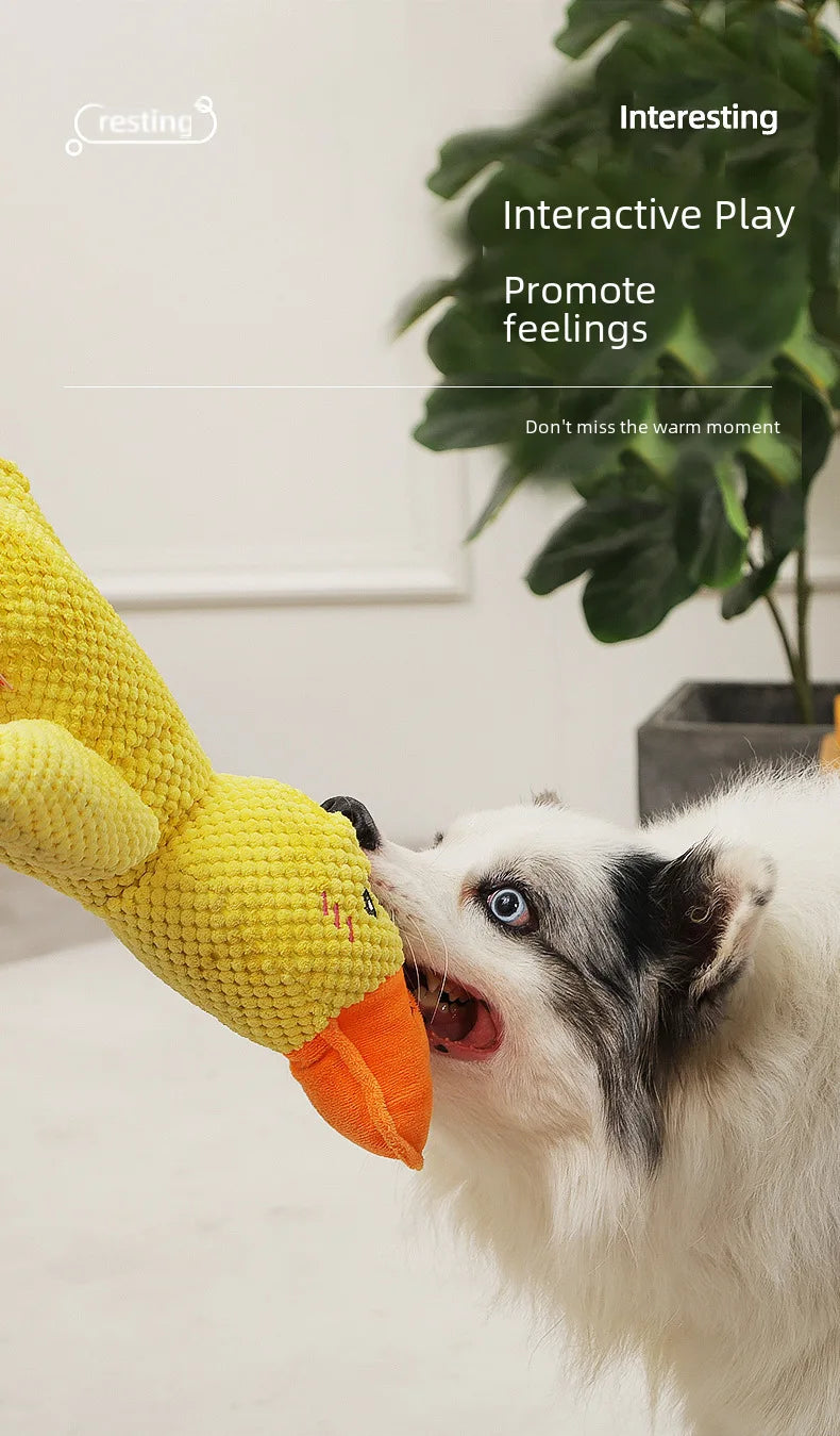 Chew Resistant Dog Toy Dental Cleansing Large Canine Engaging Plush Puppy Relieving Pet Supplies Plaything 2024 New