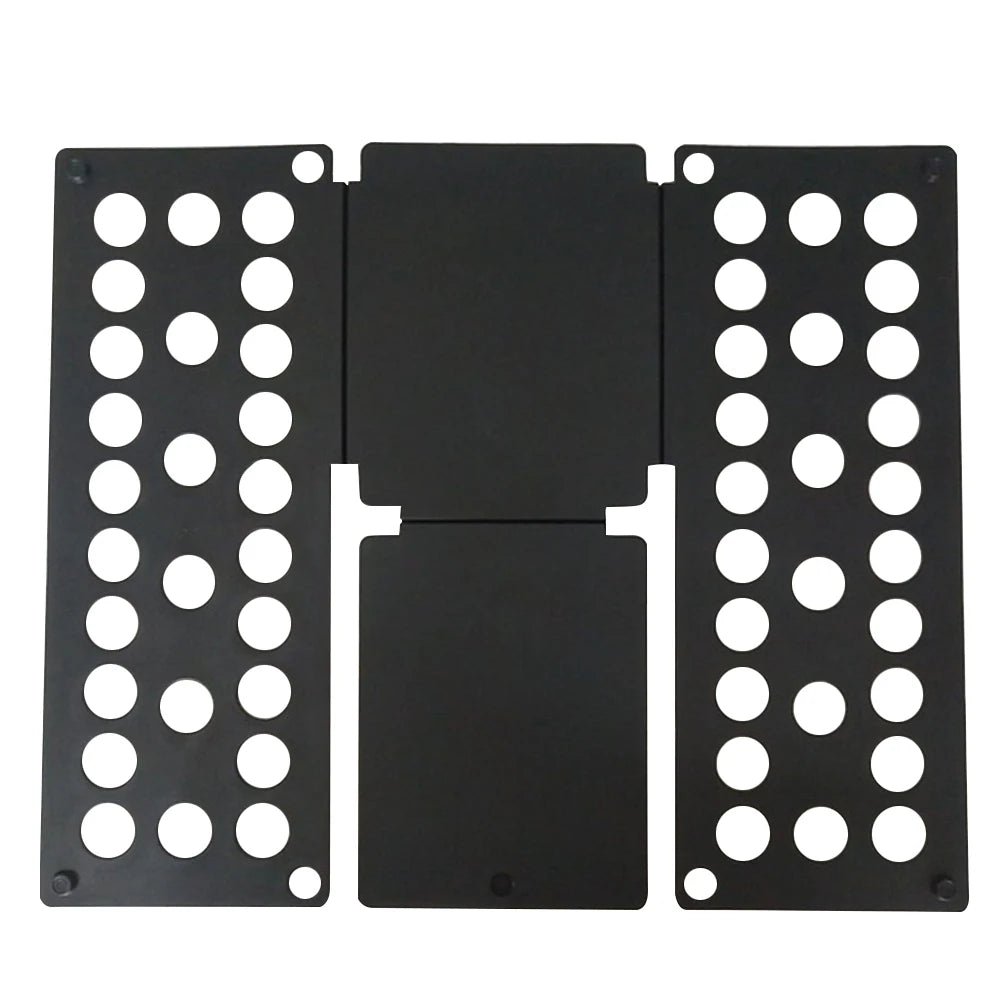 Quick Clothes Plastic Folding Board Household T Shirts Adult Kids Adjustable Cloth Holder Organziers for Home Quick Storage Tool