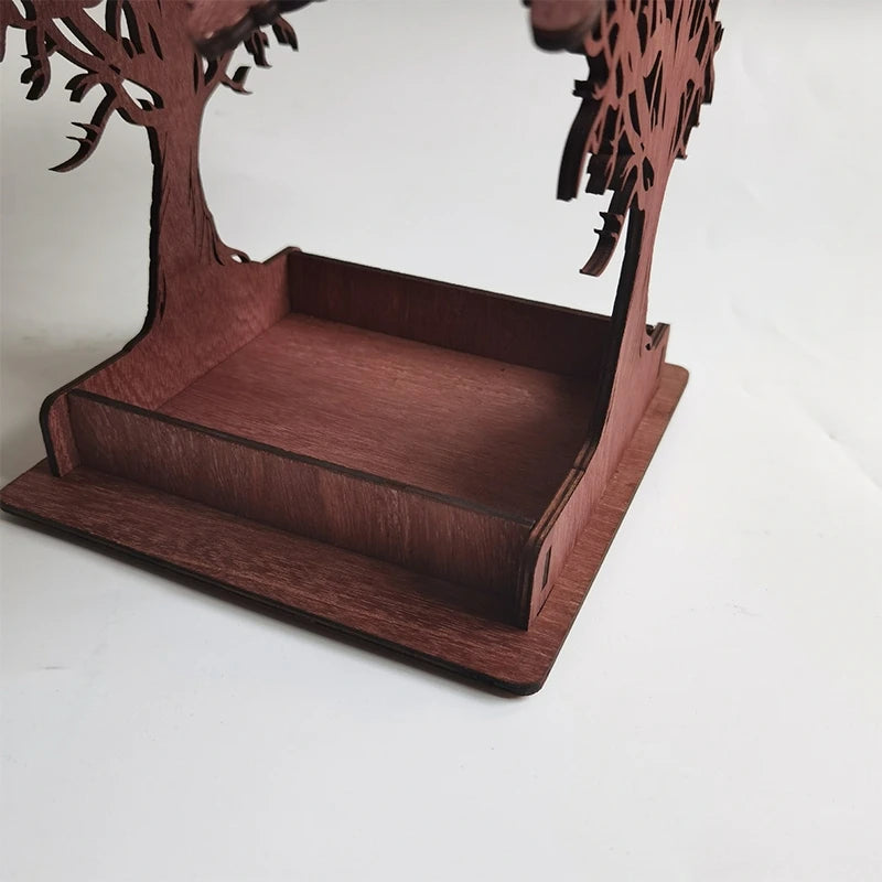 Bird House Feeding House DIY Outdoor Wooden Bird Feeder Hanging Assembled Bird Cage House Pet Supplies For Garden Yard Decor