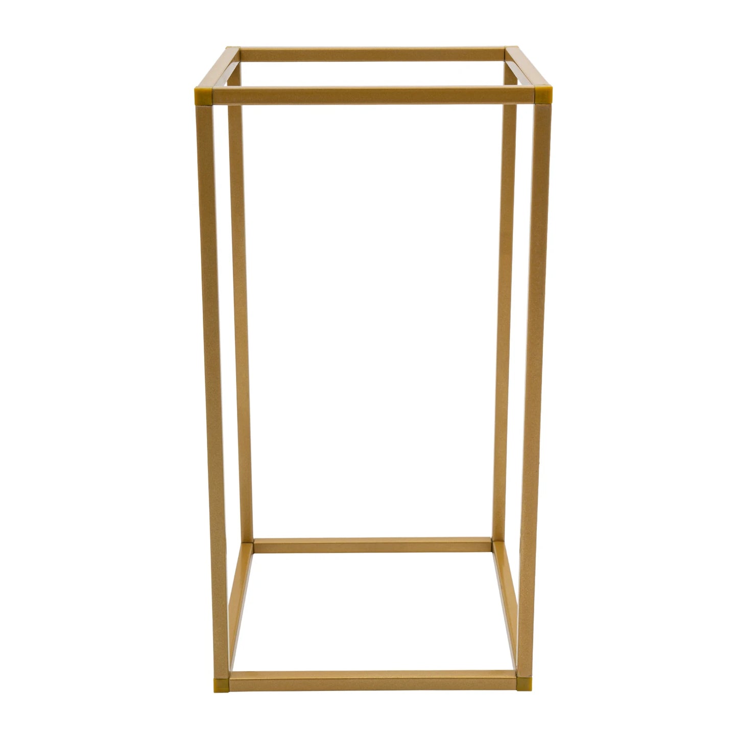 12 PCS Metal Flower Stand, Wedding Centerpieces, Pillar Rectangular Geometric Flower Rack for Event Party Decor
