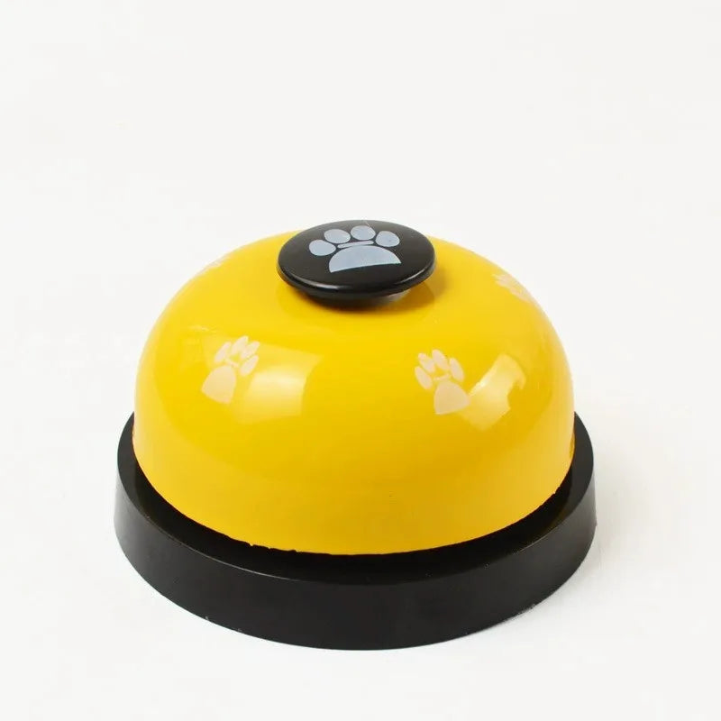 Pet Toys Bell for Dogs Cat Training Interactive Toy Called Dinner Small Bells Footprint Ring Trainer Feeding Reminder For Teddy