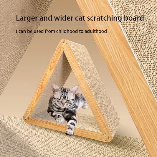 Cat Crapers Cat Tower Scratcher For Cats Combined Triangular 3 In 1 Scratching Post for Cats Multipurpose Cats Pet Products