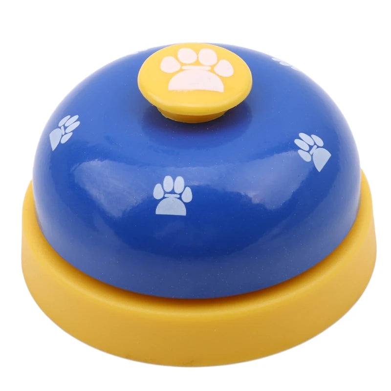 Pet Toys Bell for Dogs Cat Training Interactive Toy Called Dinner Small Bells Footprint Ring Trainer Feeding Reminder For Teddy