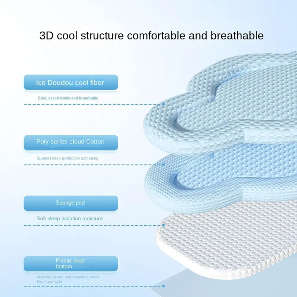 New Pet Cooling Mat Summer Soft Ice Silk Sleeping Pad for Small Animal Dog Cat Moisture-proof Cushion Matress Non-slip
