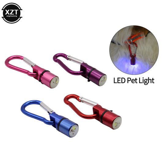 1pc LED Light Up Dog Tag for Night Glowing Pet Collar Accessories Pendant Flashing Collars Dog Luminous Necklace Puppy